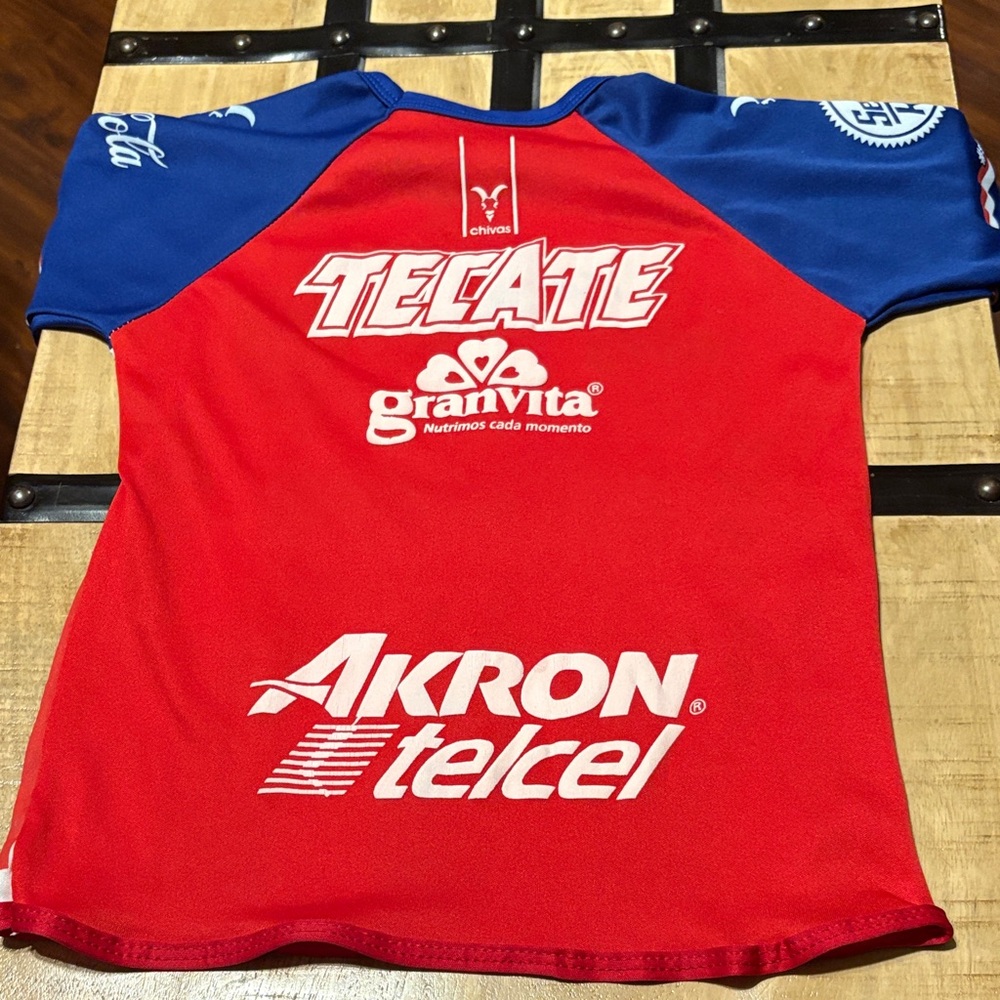 Civas Kids Soccer Jersey Set - Red and Blue - Picture 5 of 7